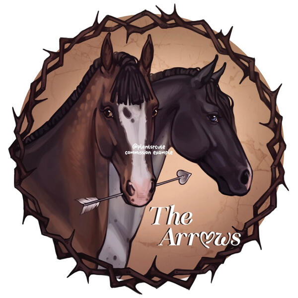 SSO club logo, may include a character, horse, pet etc.